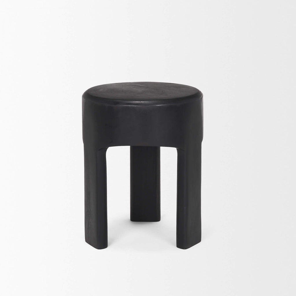MERCANA  RIYA BLACK STOOL 70727