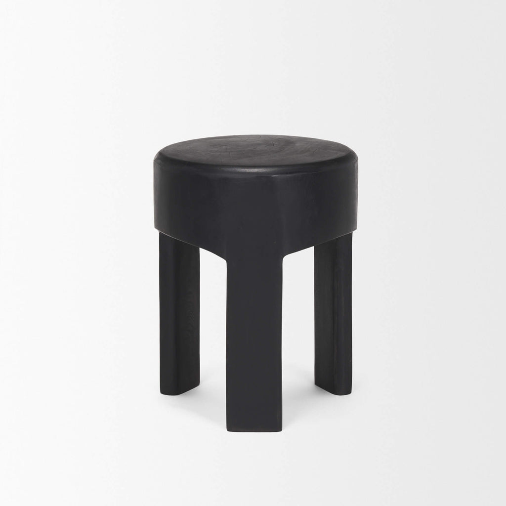 MERCANA  RIYA BLACK STOOL 70727