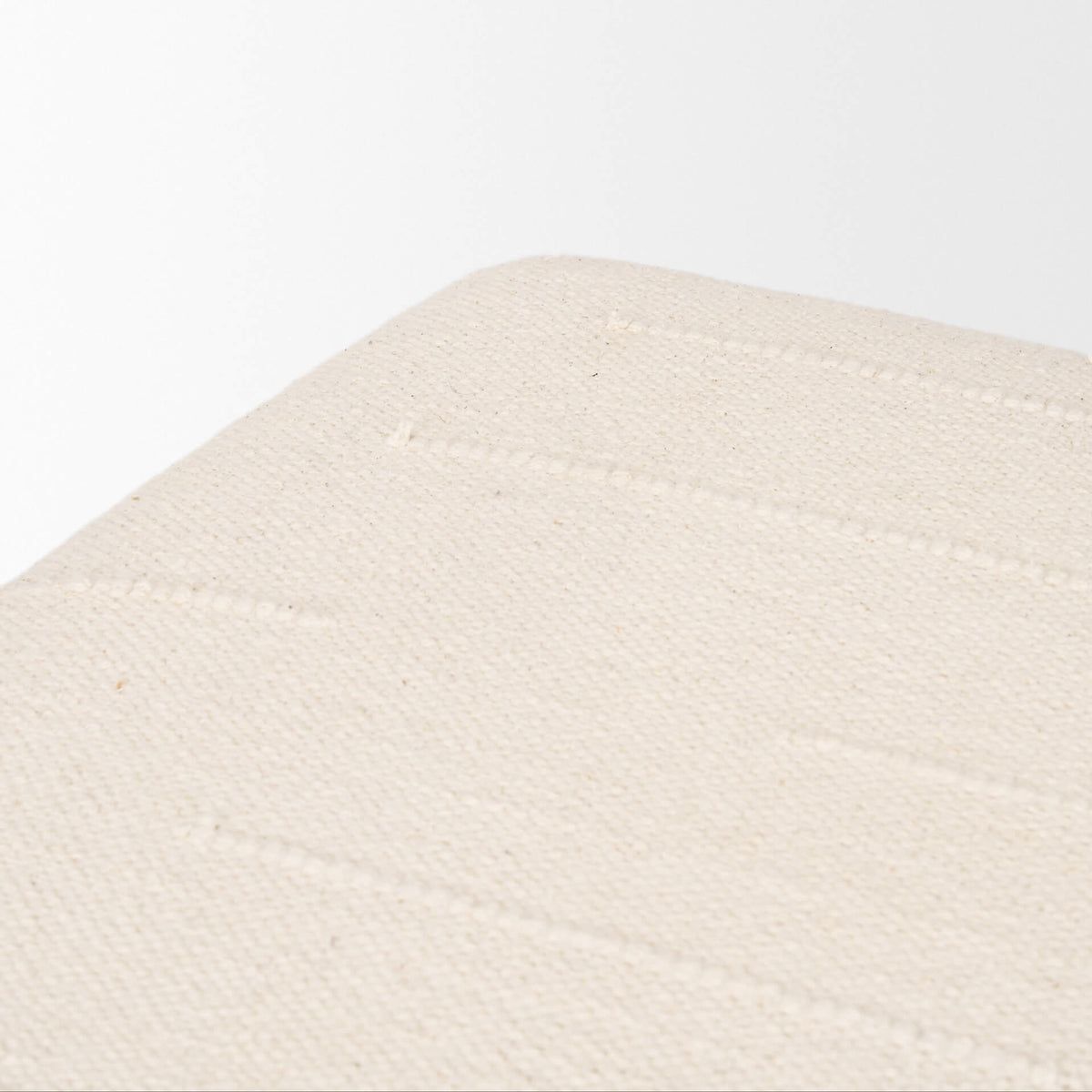MERCANA SHAE OATMEAL FABRIC SQUARE OTTOMAN 70795