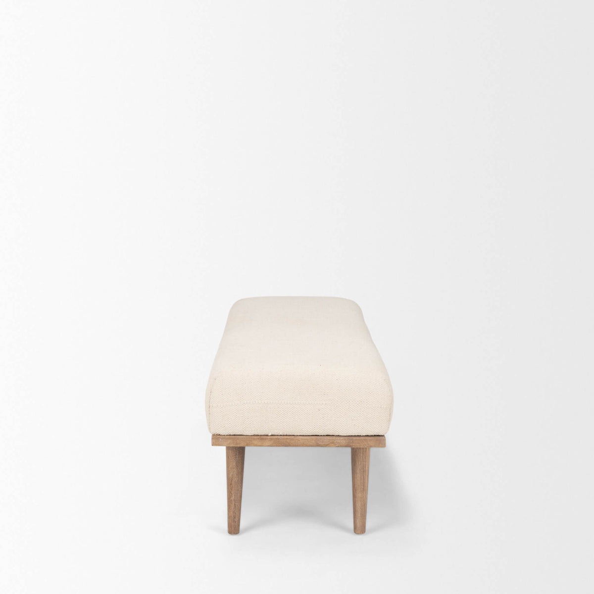 MERCANA SHAE OATMEAL FABRIC BENCH 70797