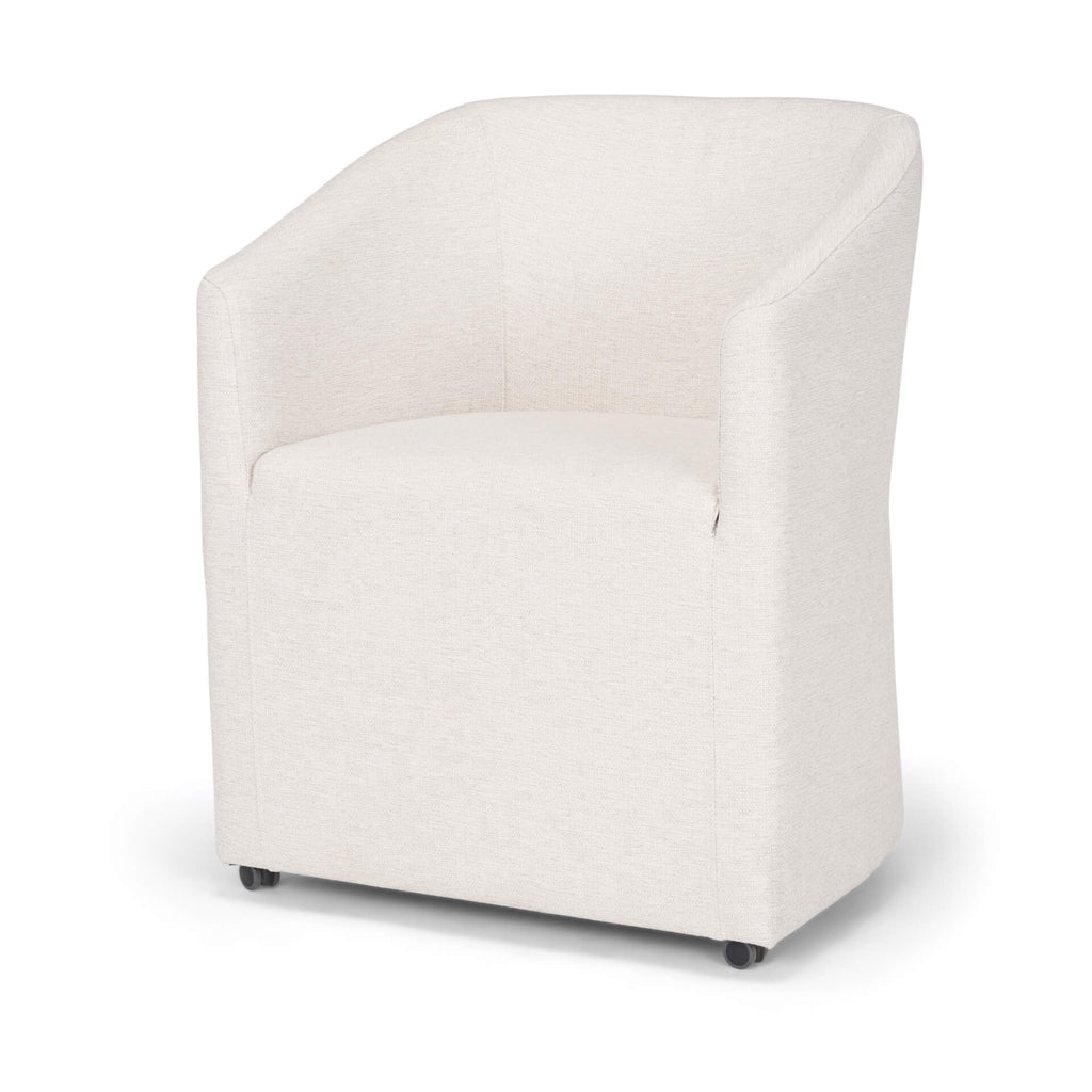 MERCANA SONDRA DINING CHAIR OATMEAL FABRIC 70807