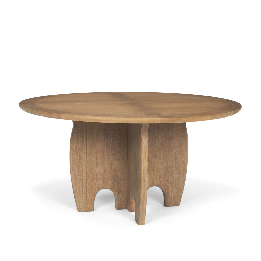 MERCANA SONOMI BROWN WOOD DINING TABLE 70814-AB