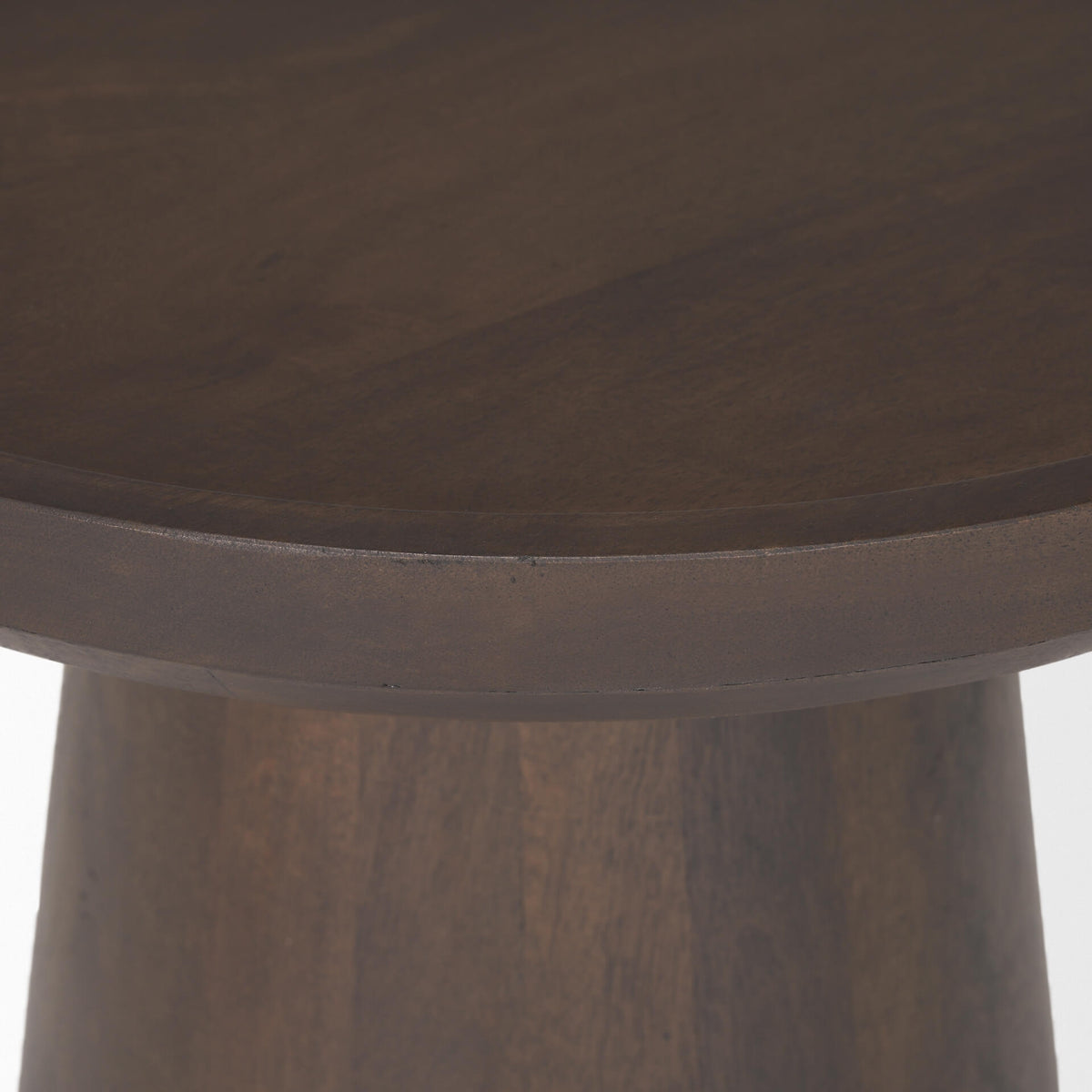 MERCANA TAKODA ROUND WOOD SIDE TABLE  70878