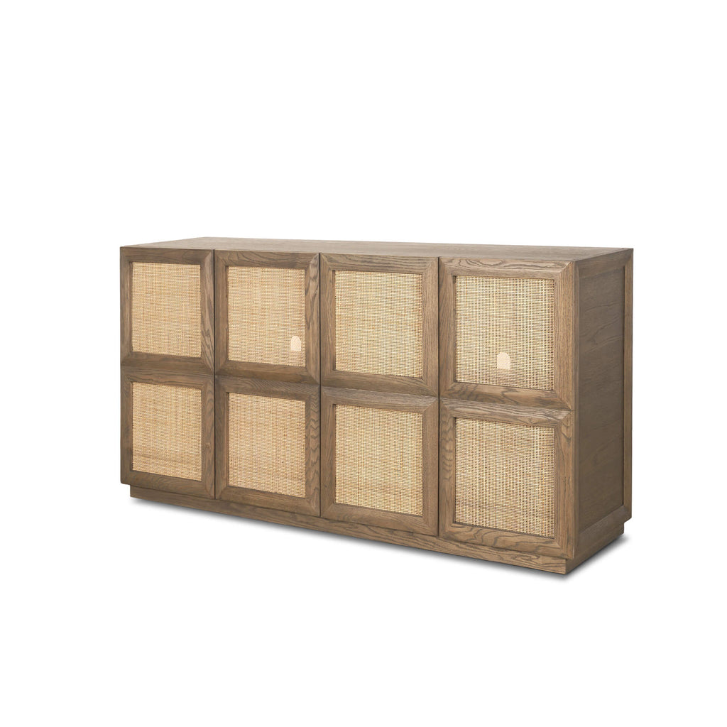 MERCANA SINA NATTURAL RATTAN 4 DOOR SIDEBOARD 70815