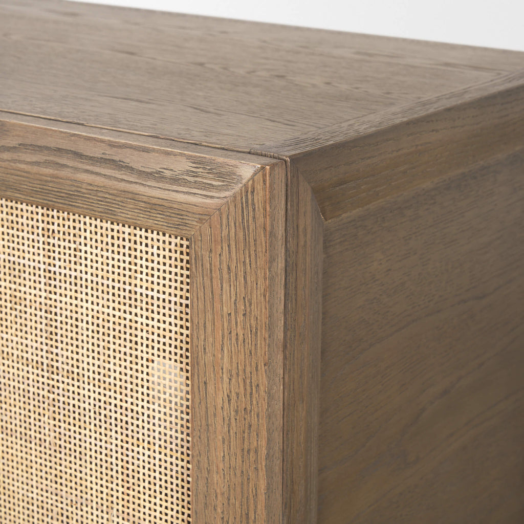 MERCANA SINA NATTURAL RATTAN 4 DOOR SIDEBOARD 70815