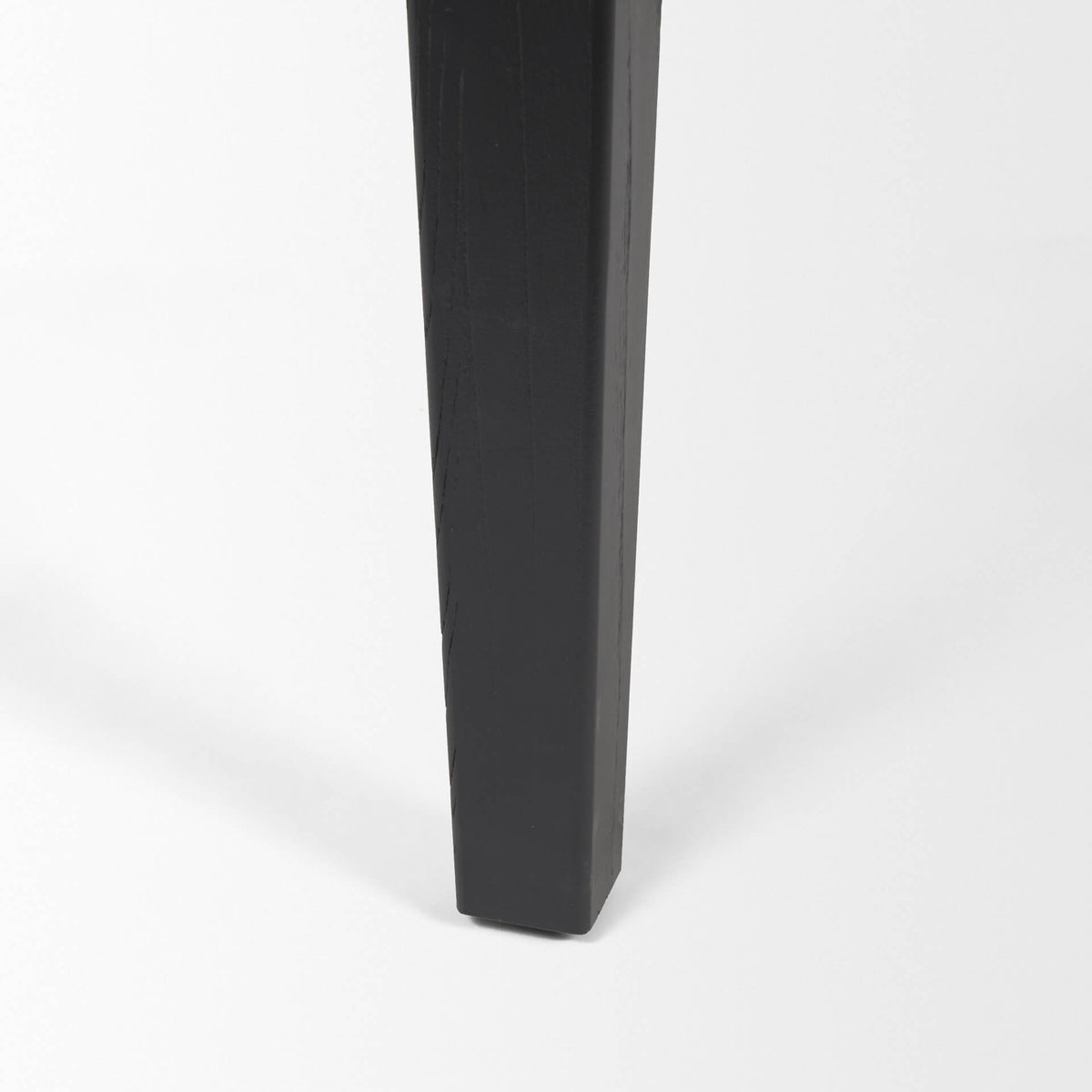MERCANA TEVA RECTANGLE BLACK WOOD DINING TABLE 70862
