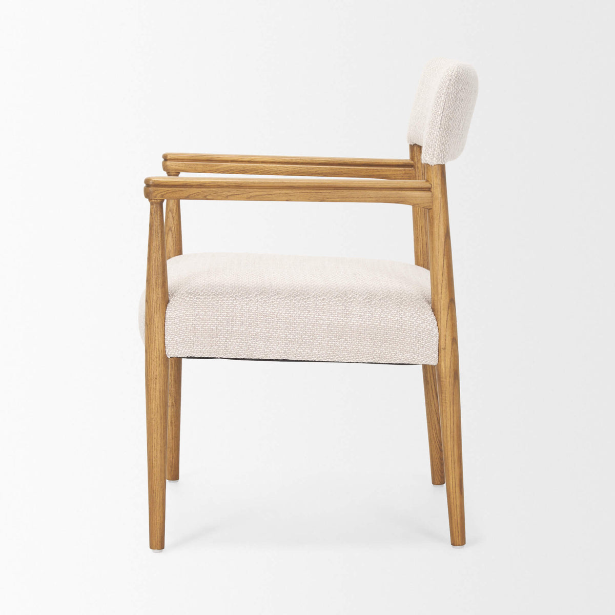 MERCANA TONI DINING CHAIR CREAM FABRIC 70931