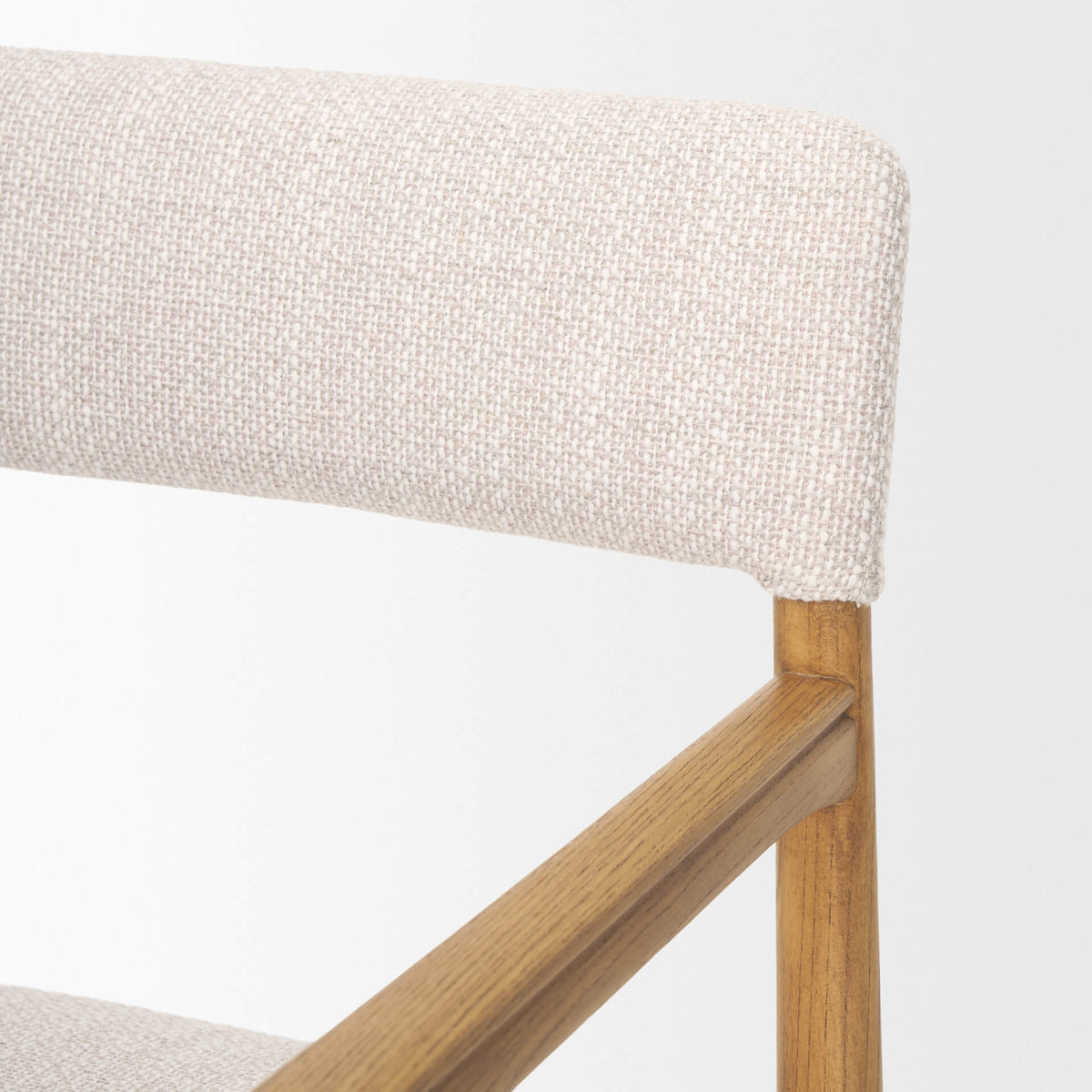 MERCANA TONI DINING CHAIR CREAM FABRIC 70931