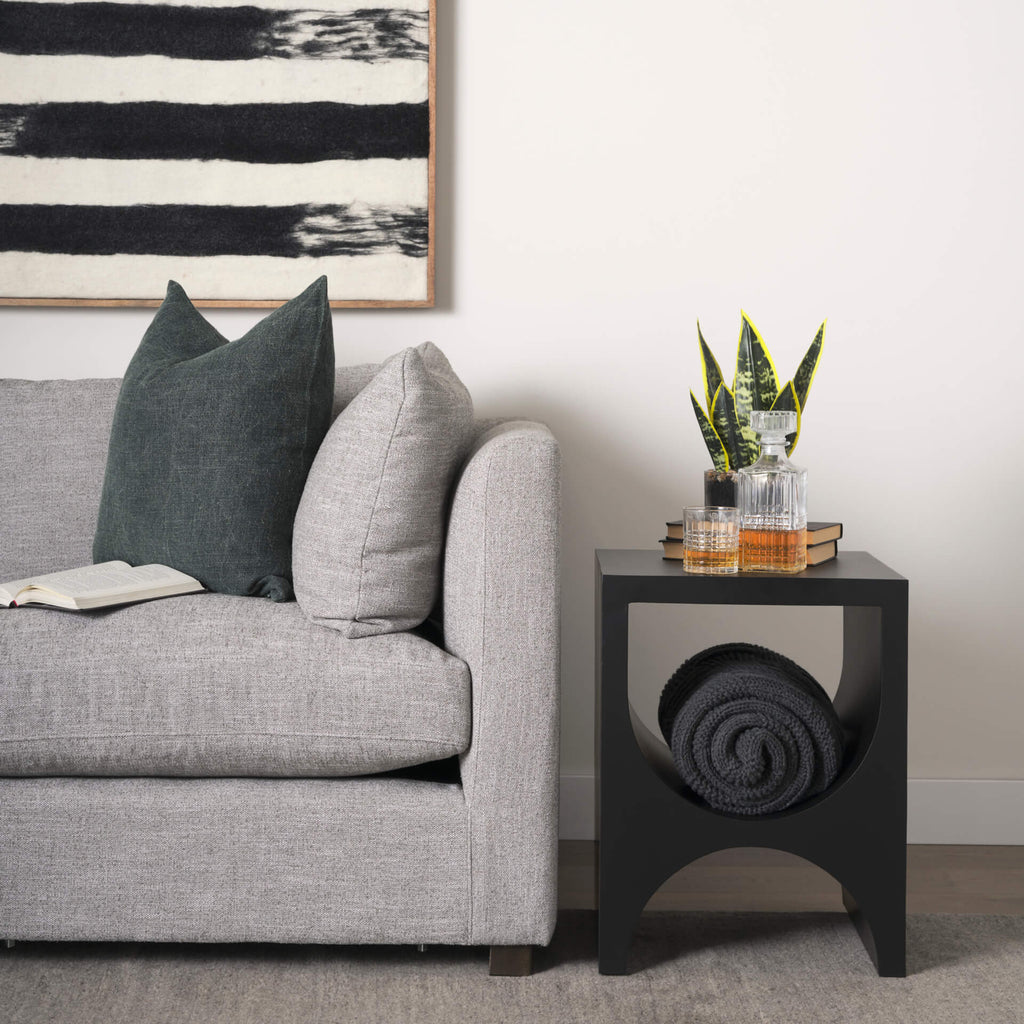 MERCANA SOBI SQUARE METAL SIDE TABLE 70746
