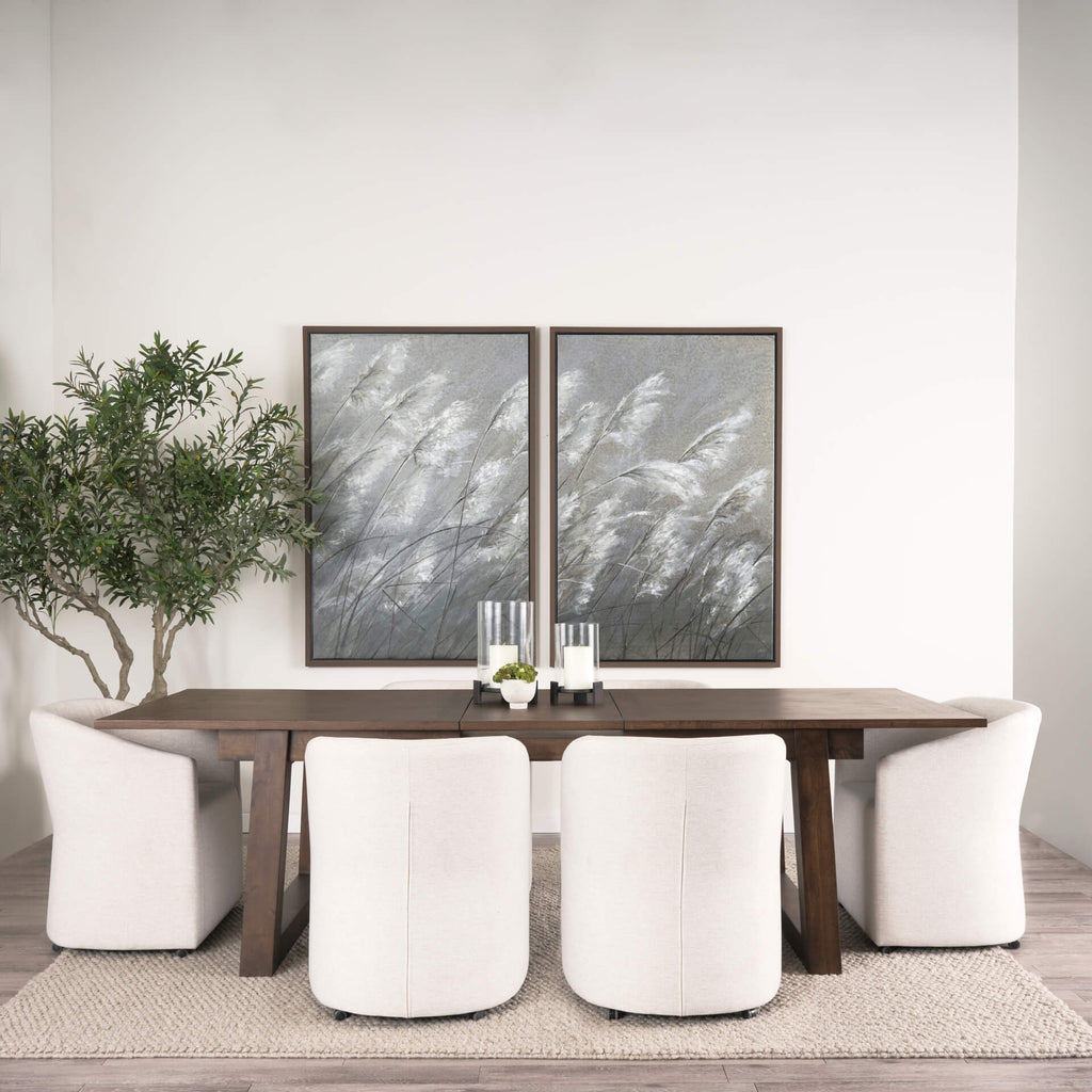 MERCANA TAKOTA RECTANGLE EXTENDABLE DINING TABLE 70890-AB