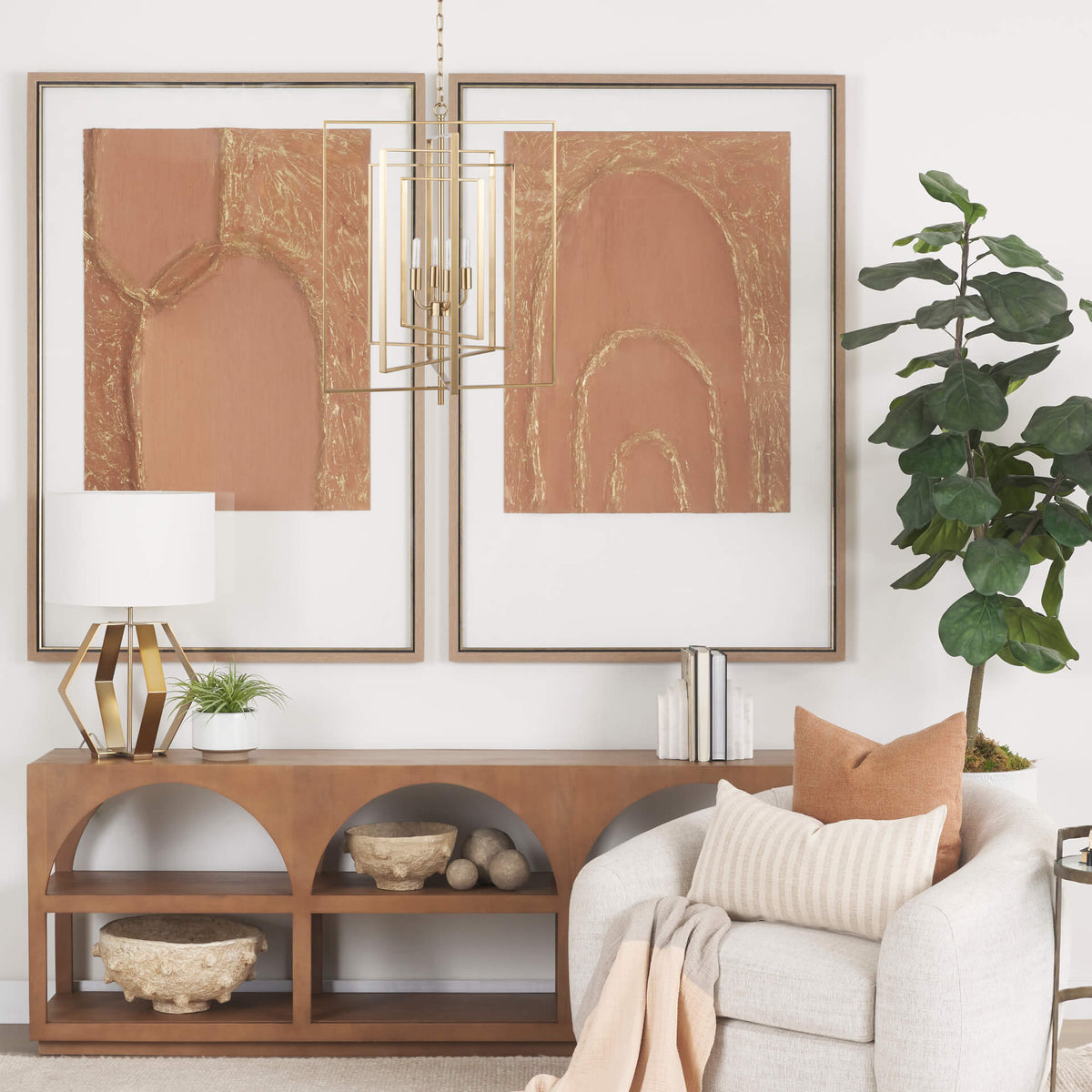 MERCANA BELA ARCHED CONSOLE TABLE 70580