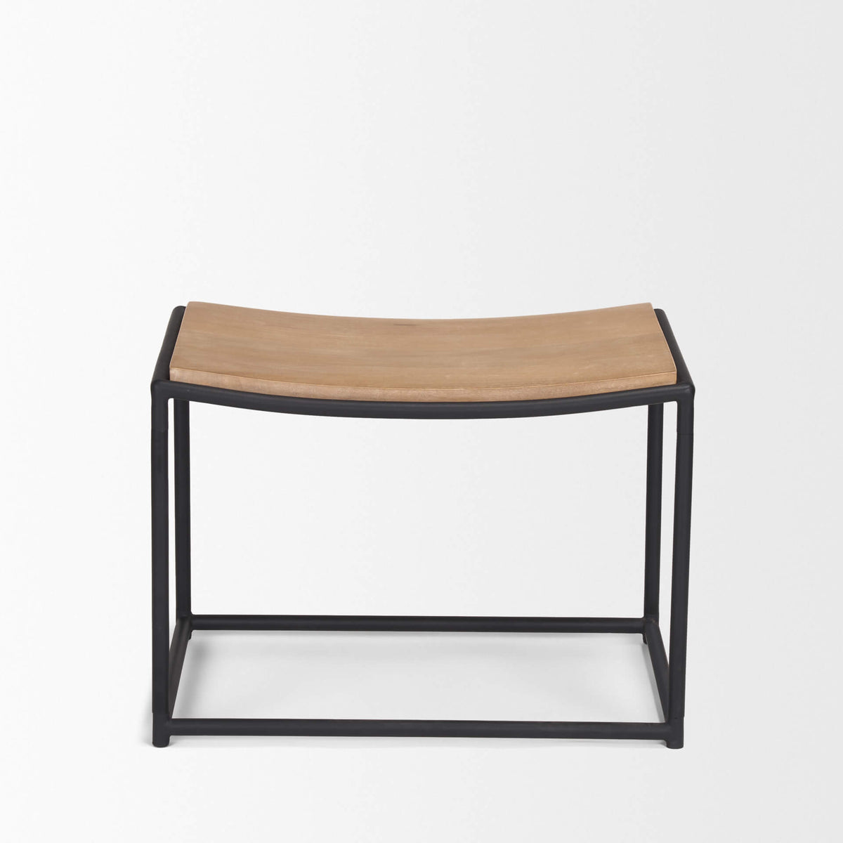 MERCANA TANIEL STOOL LIGHT BROWN WOOD SEAT 70817