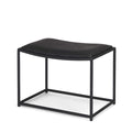 MERCANA TANIEL STOOL BLACK LEATHER 70823