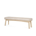MERCANA TAIMO STRIPED FABRIC BENCH 70846