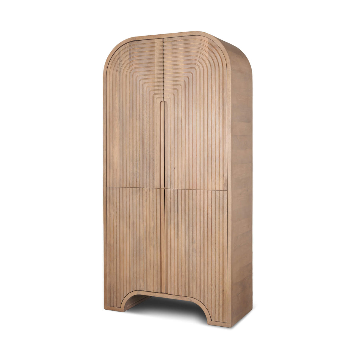 MERCANA SORINA FLUTED CURIO CABINET 70836