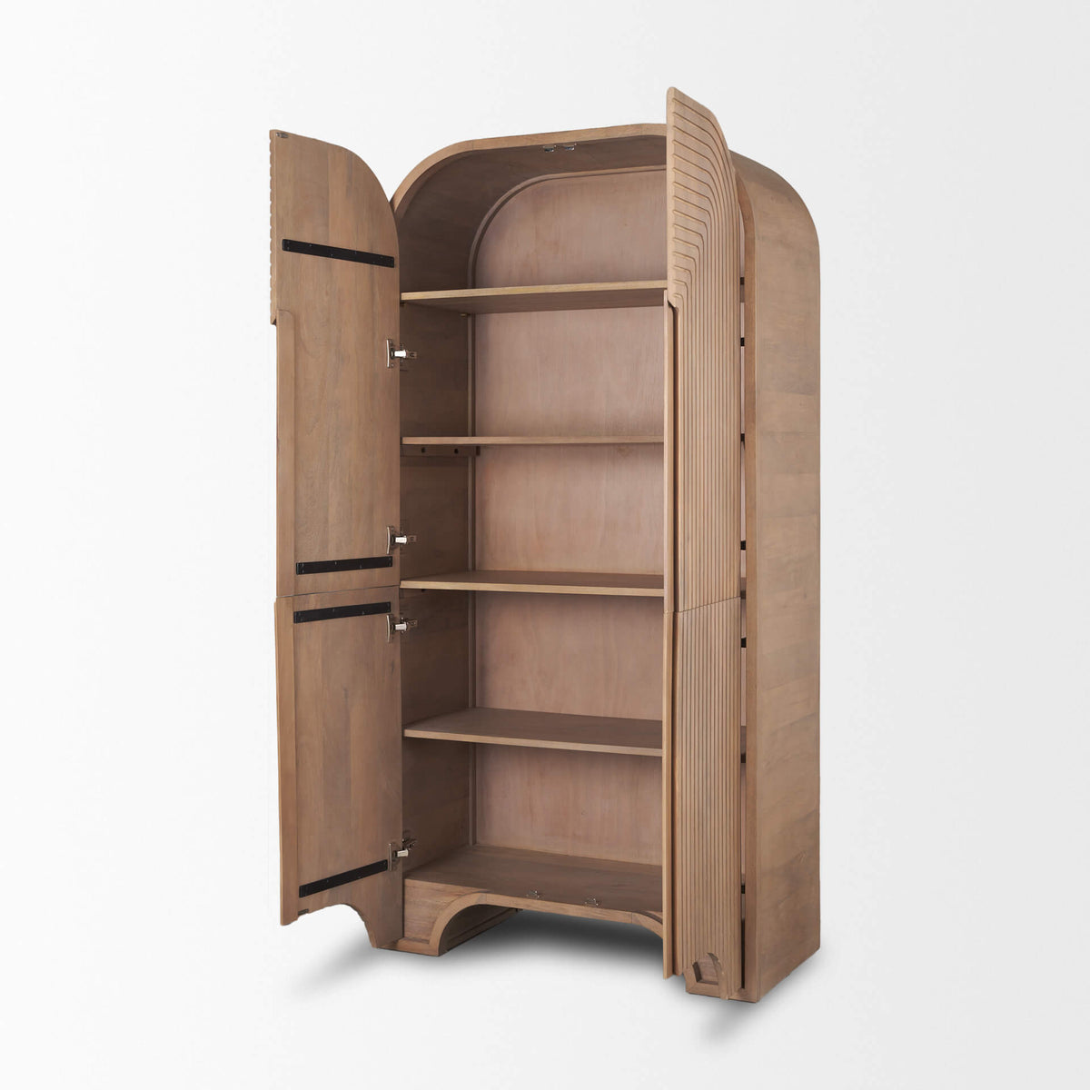 MERCANA SORINA FLUTED CURIO CABINET 70836