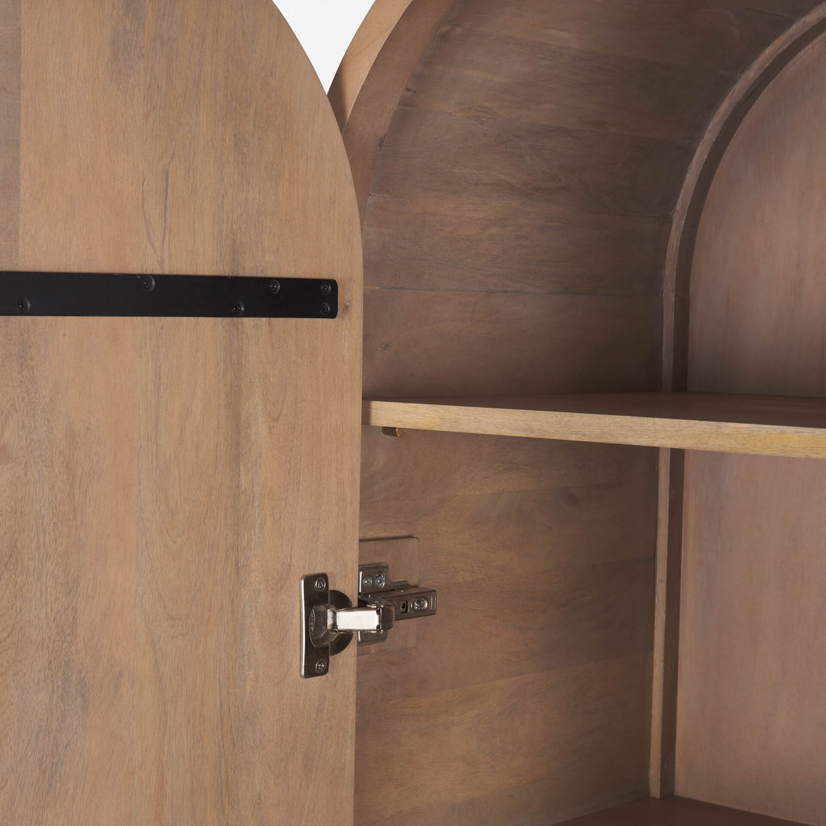 MERCANA SORINA FLUTED CURIO CABINET 70836