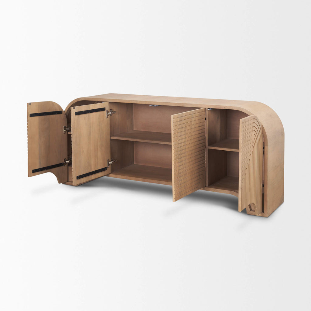 MERCANA SORINA FLUTED SIDEBOARD 70838