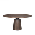MERCANA SWANSON 60" DARK BROWN WOOD DINING TABLE 70830-AB