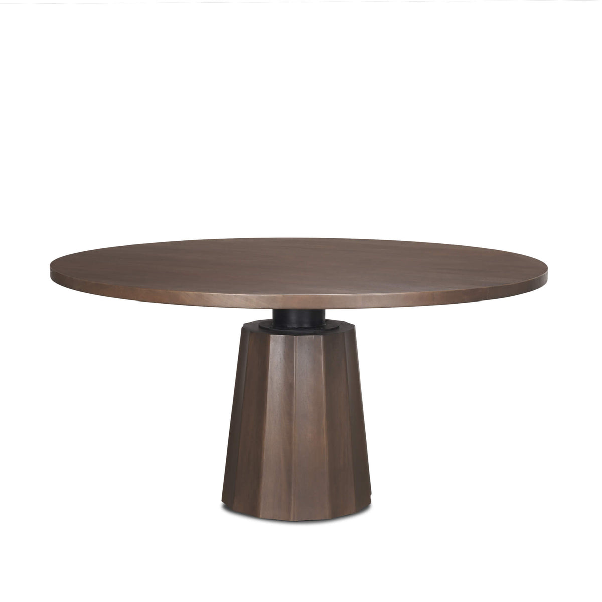 MERCANA SWANSON 60" DARK BROWN WOOD DINING TABLE 70830-AB