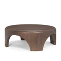 MERCANA SHIMA DARK BROWN WOOD COFFEE TABLE  70832