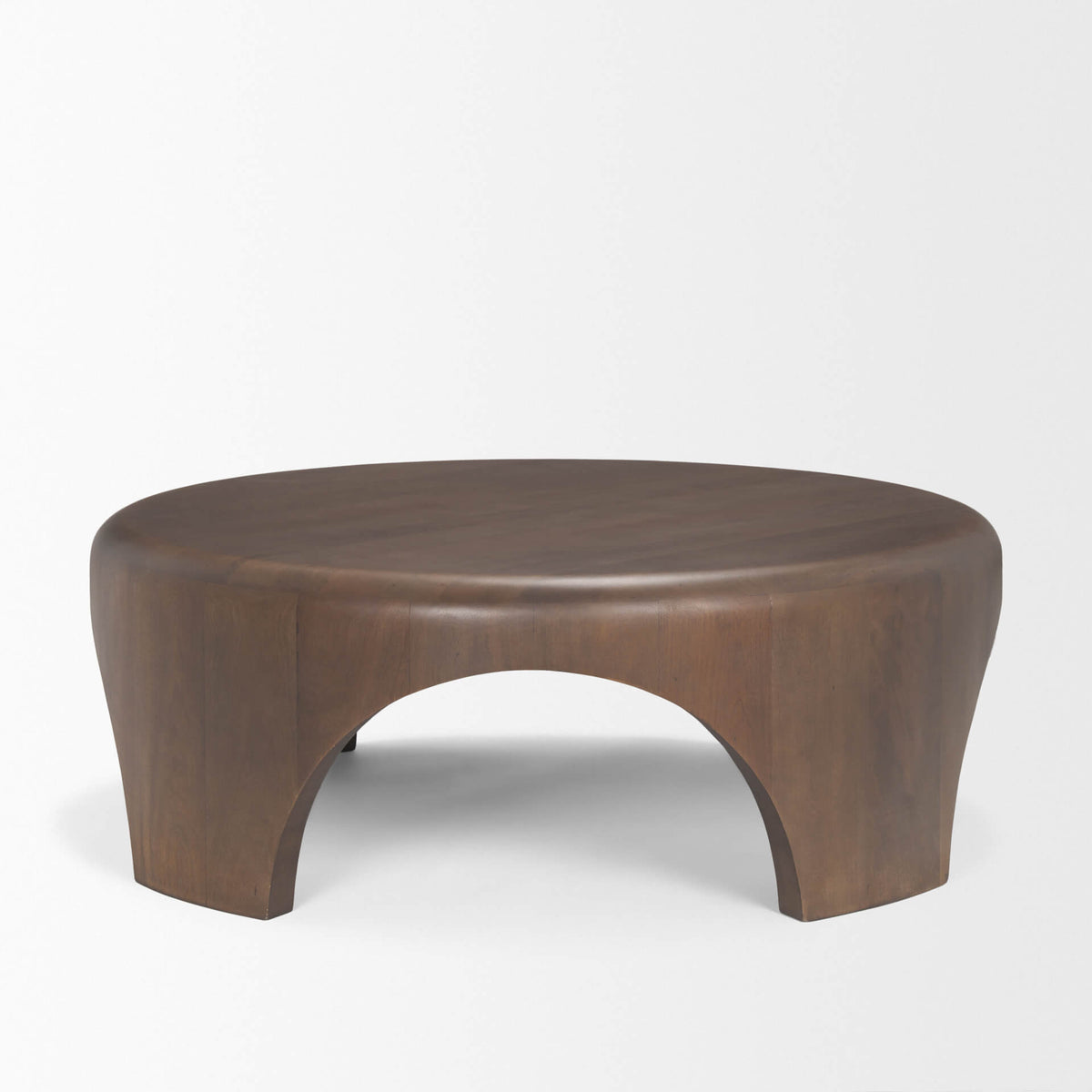 MERCANA SHIMA DARK BROWN WOOD COFFEE TABLE  70832
