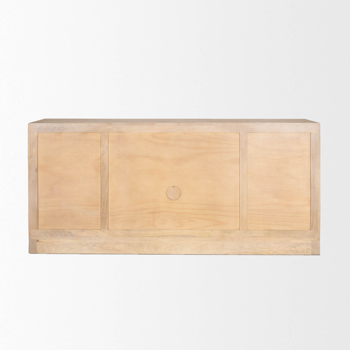 MERCANA SURI LIGHT BROWN WITH GLASS DOORS SIDEBOARD 70826
