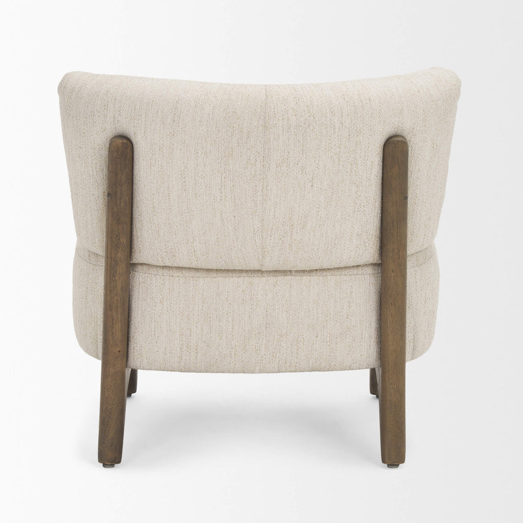 MERCANA VYRA DARK BROWN ACCENT CHAIR 71017