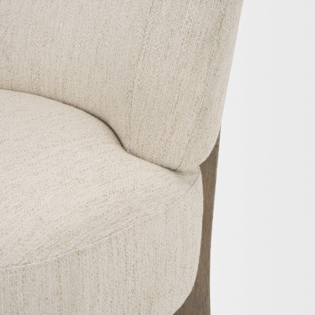 MERCANA VYRA DARK BROWN ACCENT CHAIR 71017