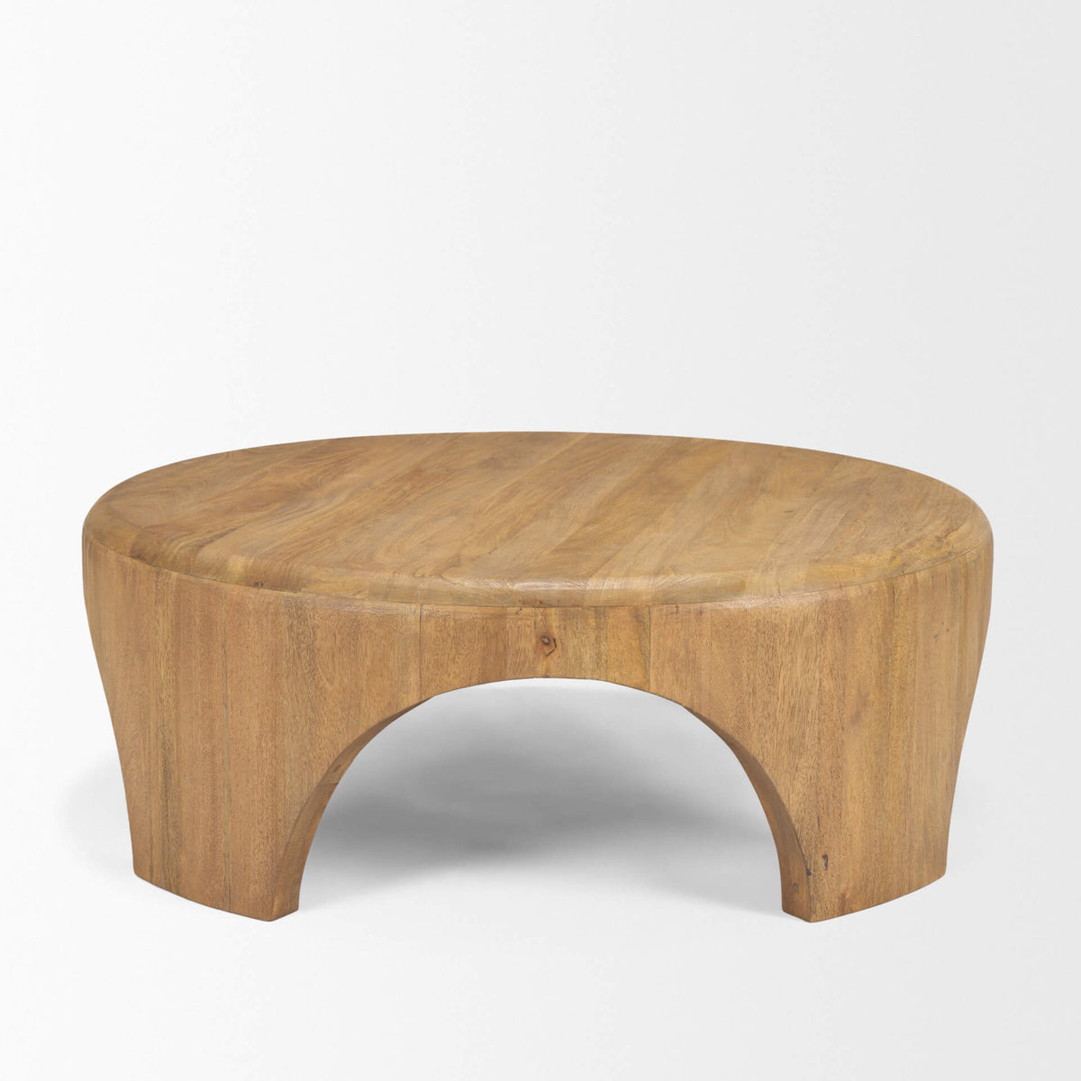 MERCANA SHIMA LIGHT BROWN WOOD COFFEE TABLE  70867