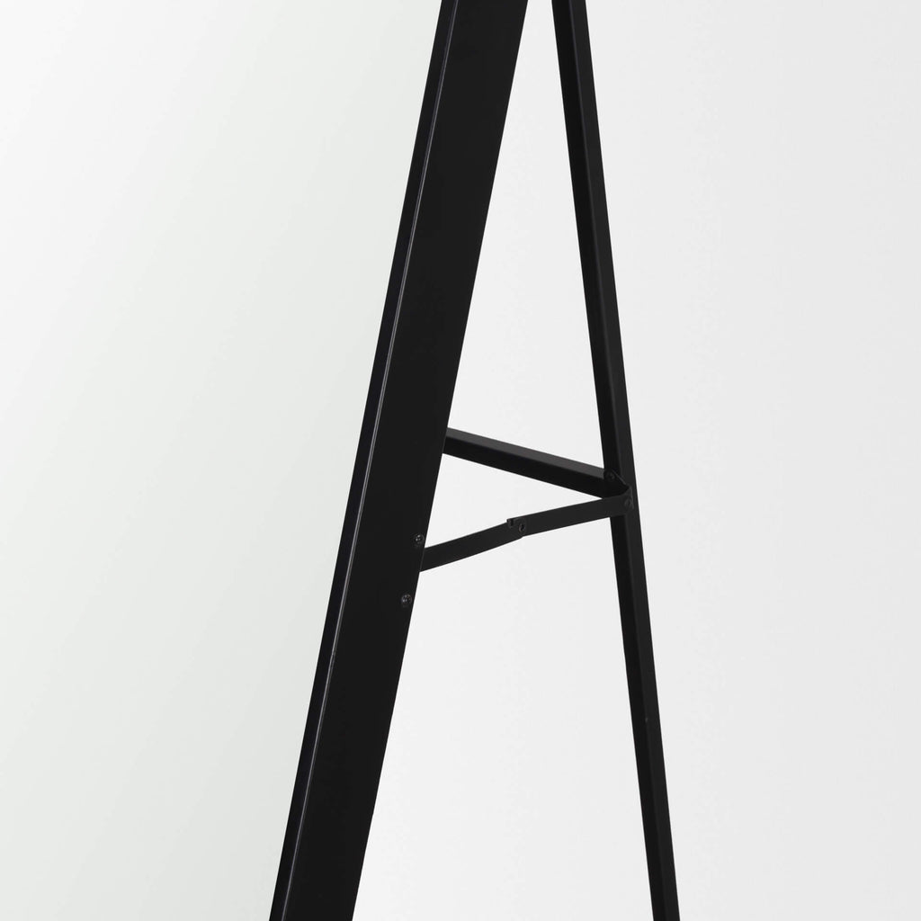 MERCANA TILLIE OBLONG BLACK STANDING FLOOR MIRROR 70908