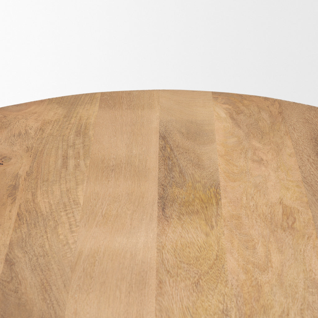 MERCANA SOMA 48" LIGHT BROWN ACACIA WOOD DINING TABLE 70884-AB