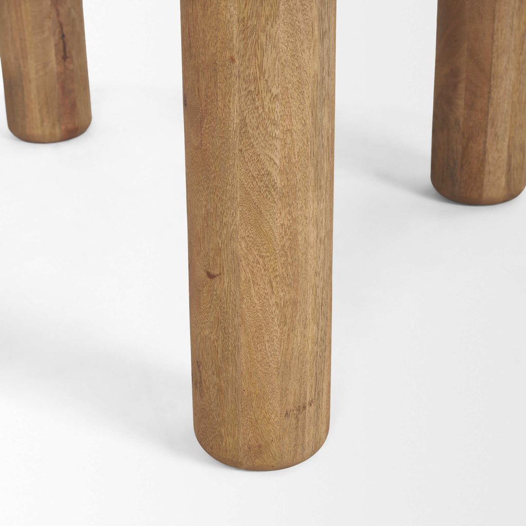 MERCANA SOMA 48" LIGHT BROWN ACACIA WOOD DINING TABLE 70884-AB