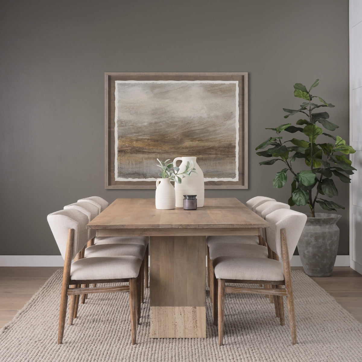 MERCANA SHIVON 84" RECTANGLE DINING TABLE 70849-AB