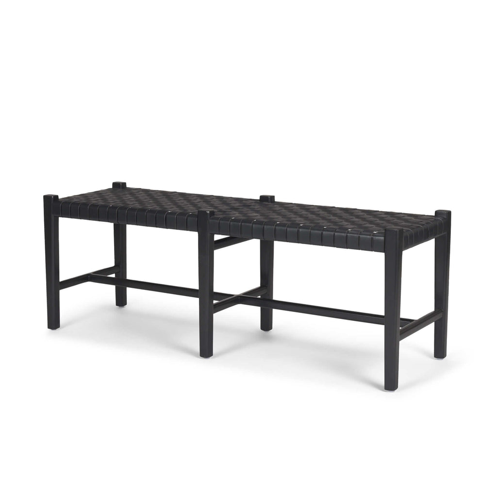 MERCANA SHANE WOVEN LEATHER BENCH 70801