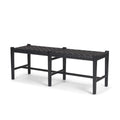 MERCANA SHANE WOVEN LEATHER BENCH 70801