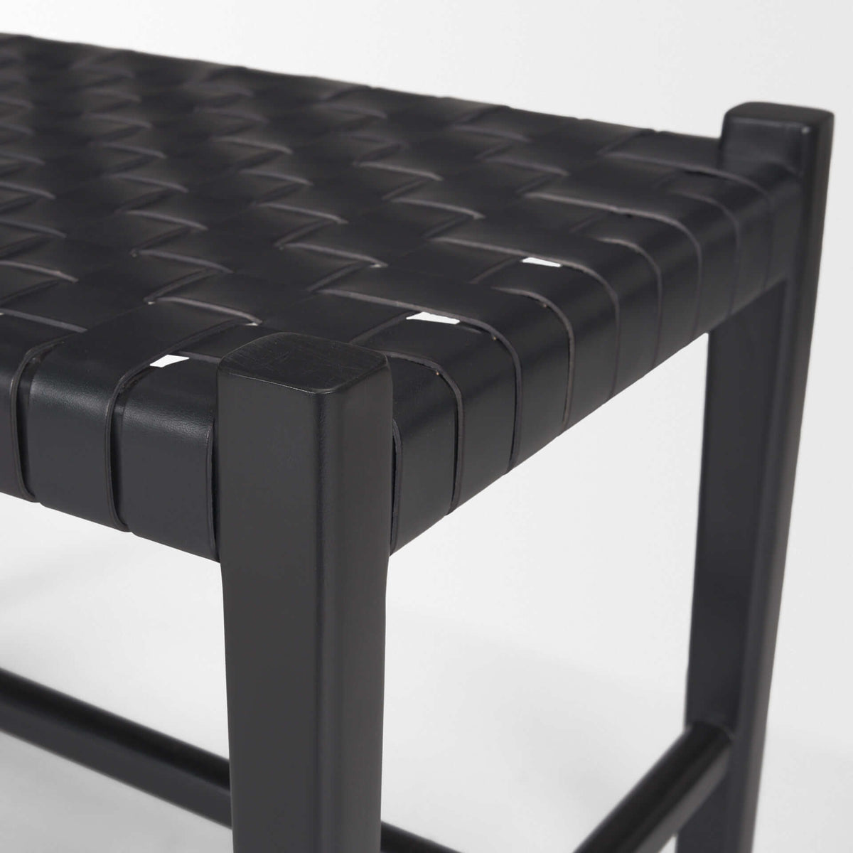 MERCANA SHANE WOVEN LEATHER BENCH 70801