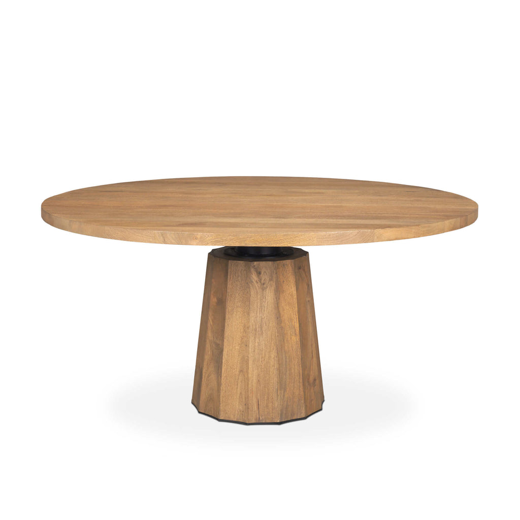 MERCANA SWANSON 60" LIGHT BROWN WOOD DINING TABLE 70865-AB