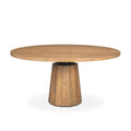 MERCANA SWANSON 60" LIGHT BROWN WOOD DINING TABLE 70865-AB