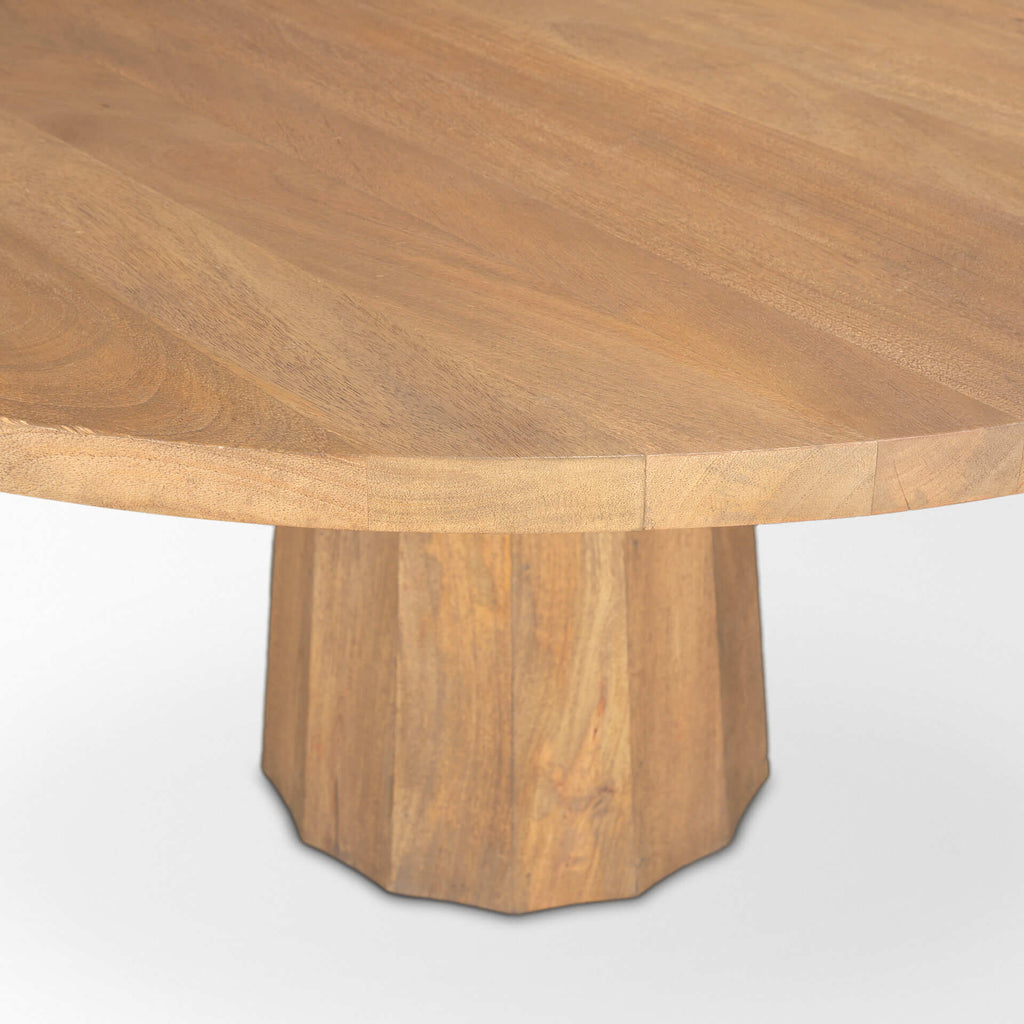 MERCANA SWANSON 60" LIGHT BROWN WOOD DINING TABLE 70865-AB