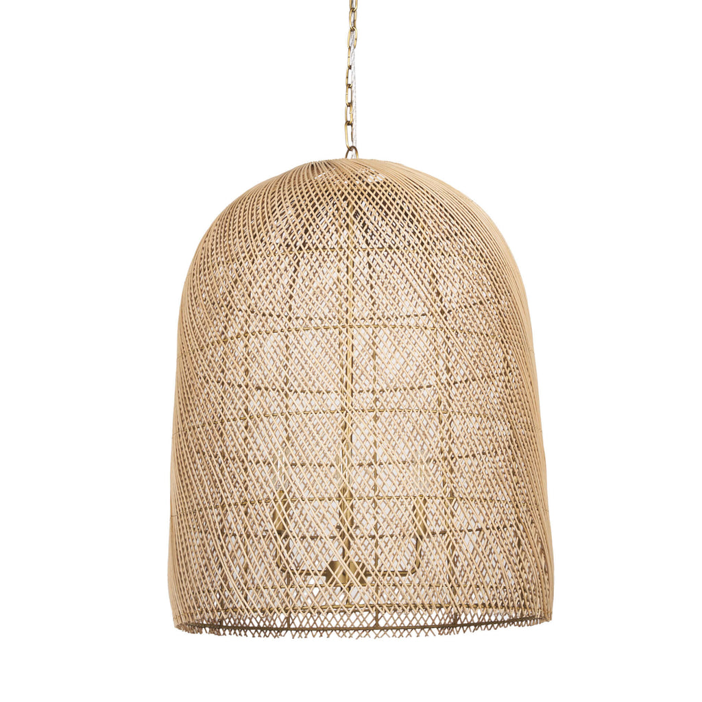 MERCANA THAD NATURAL RATTAN CHANDELIER 70915