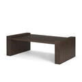 MERCANA  WESSON DARK WOODEN COFFEE TABLE 71039