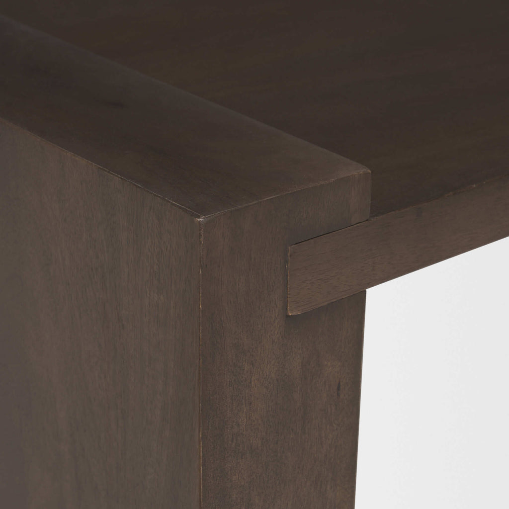 MERCANA  WESSON DARK WOODEN COFFEE TABLE 71039