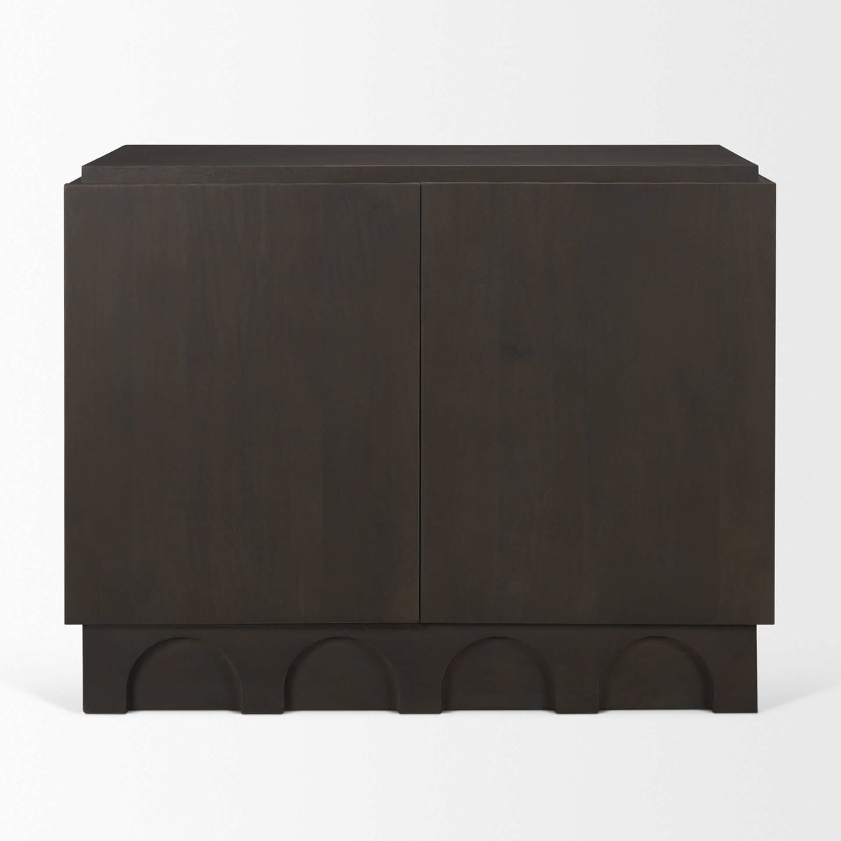 MERCANA WAGNER WOOD ARCHED DESIGN ACCENT CABINET 71040