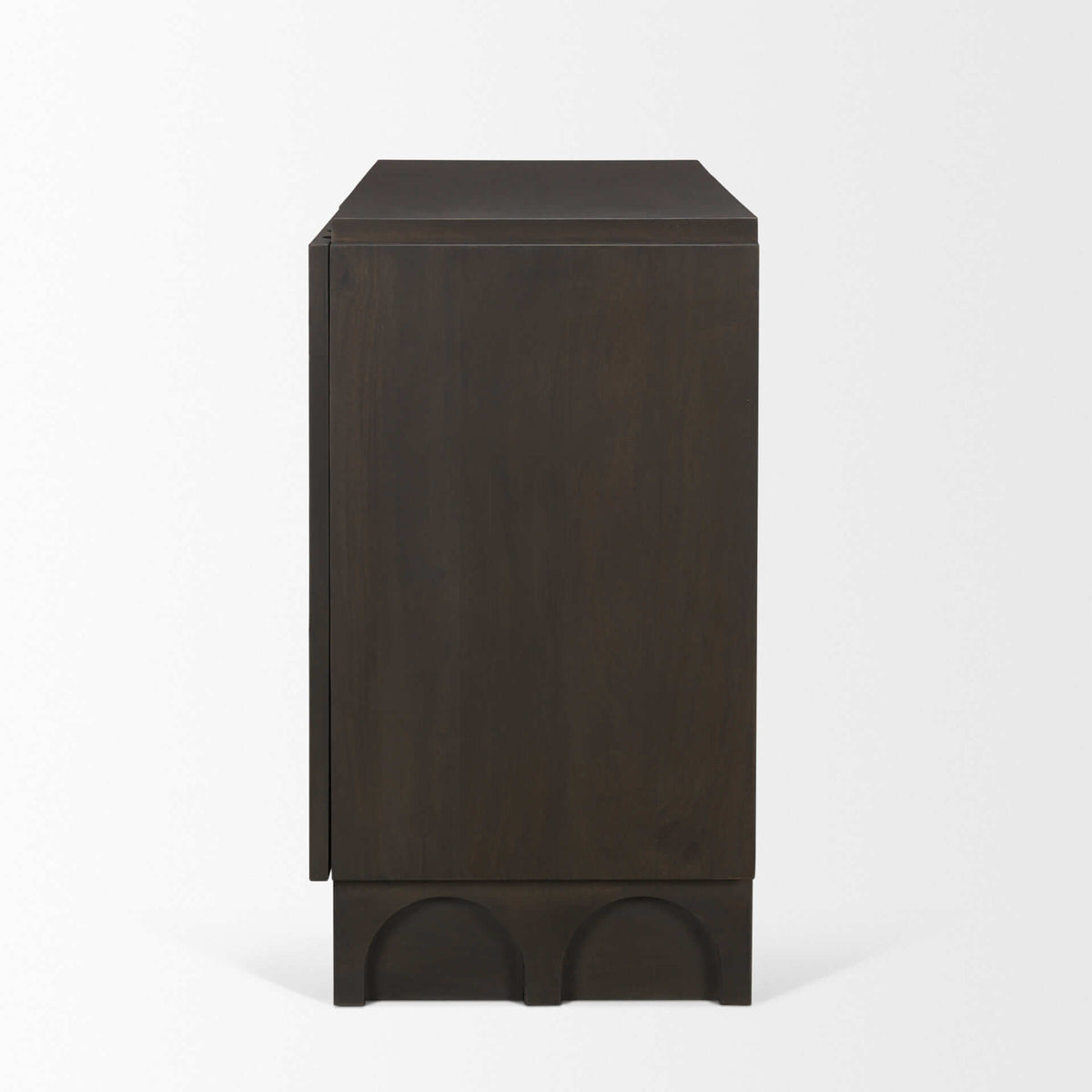 MERCANA WAGNER WOOD ARCHED DESIGN ACCENT CABINET 71040