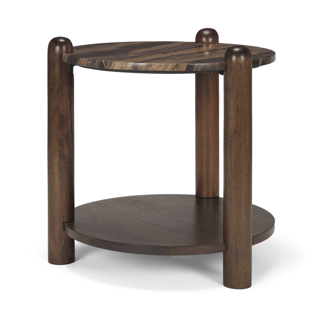 MERCANA JOVIA MARBLE SIDE TABLE 71123-AB