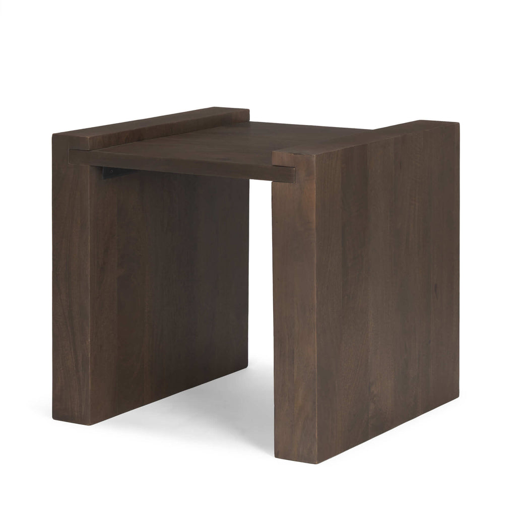 MERCANA WESSON DARK BROWN ACCENT TABLE  71058