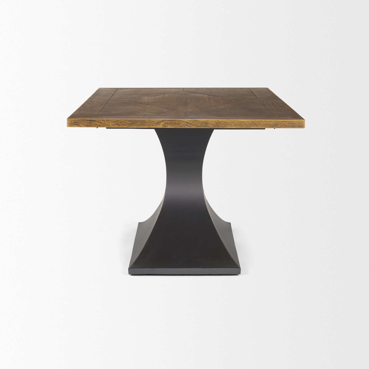 MERCANA MAXTON BROWN WOOD RECTANGLE DINING TABLE 50449-AB