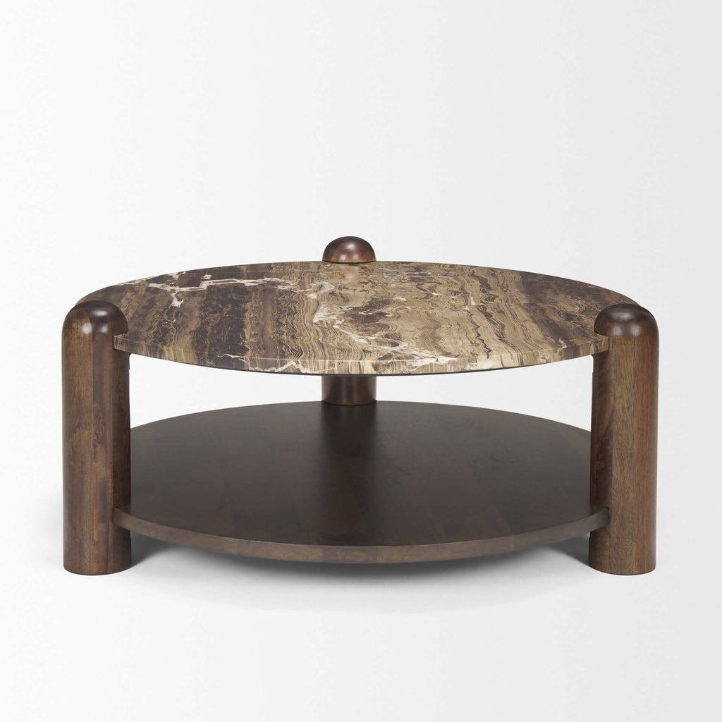 MERCANA JOVIA MARBLE COFFEE TABLE 71122-AB