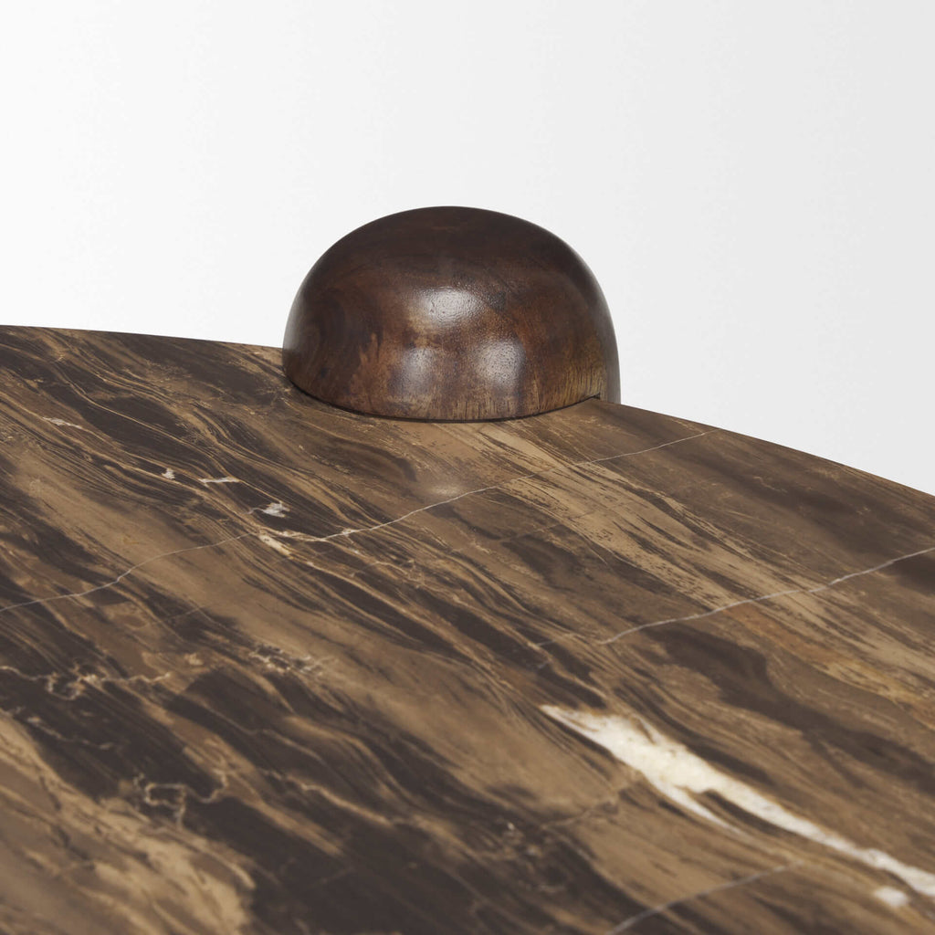 MERCANA JOVIA MARBLE COFFEE TABLE 71122-AB